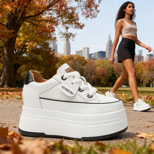 Tênis Feminino Rubber plataforma casual